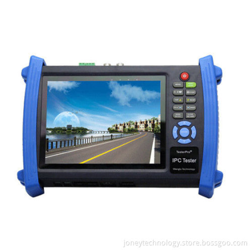 New Multifunction 7 Inch Touch Screen IP Camera Tester with Support Analog Camera